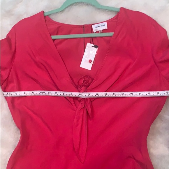 Sexy Hot Pink Romper - Picture 6 of 8